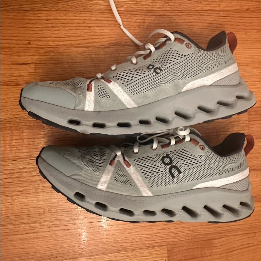 ON Cloudsurfer Trail Aloe Mineral Men’s size 13 - Picture 12 of 13